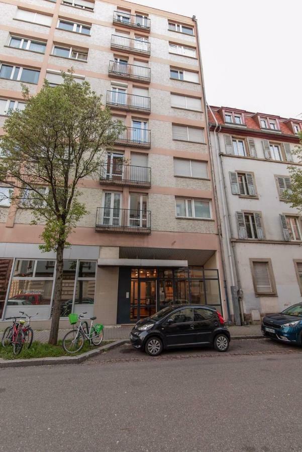 Ferienwohnung Charmant Lumineux Studio Esplanade Straßburg Exterior foto